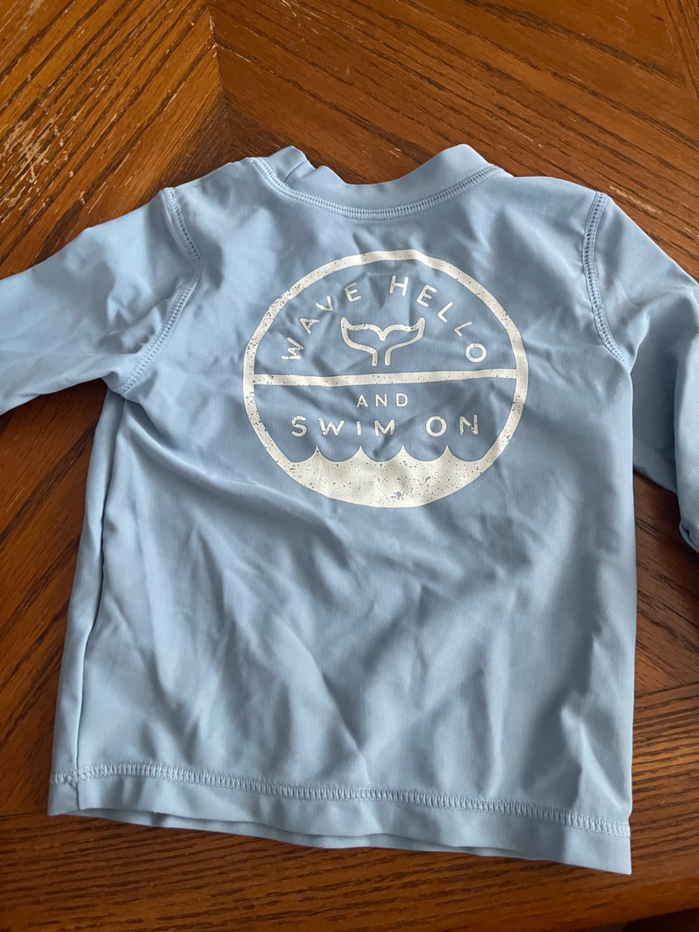 Carter's Light Blue Kids Rashguard - Picture 3 of 3